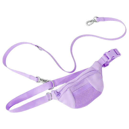 Sling Bag & Leash - Lilac - Small banner