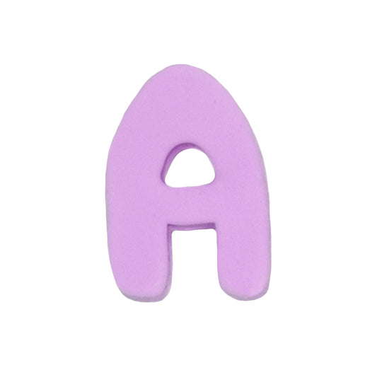 Silicone Lilac Dog Charm Letter banner