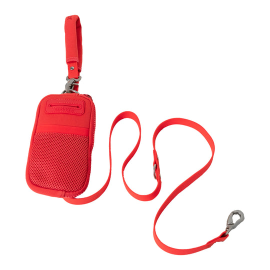 Walk Bag & Leash - Poppy banner